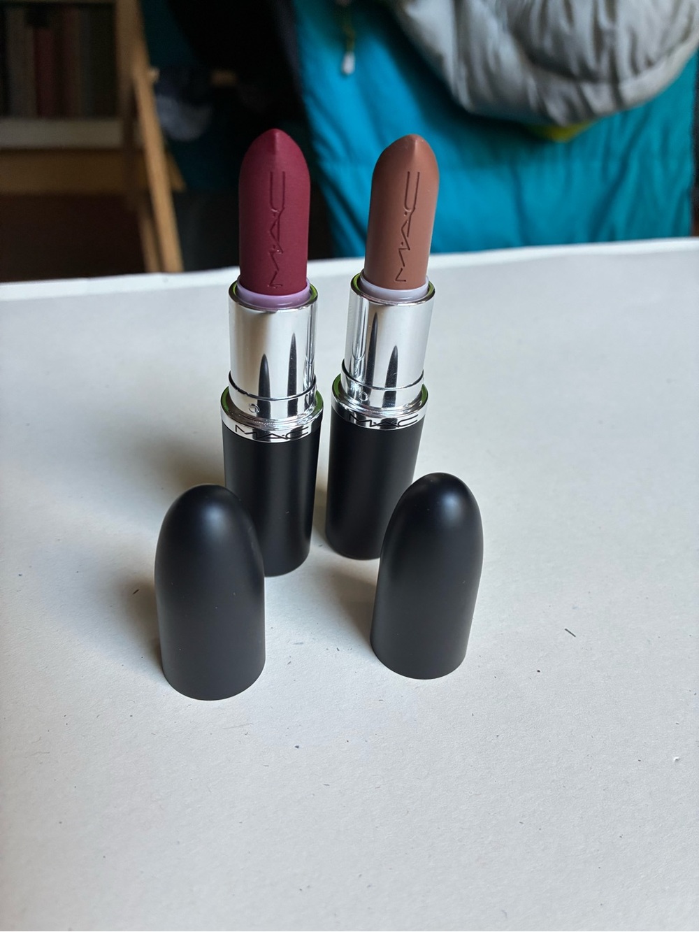 MAC Lipstick Duo Hodgepodge & D for Danger Satin Matte
